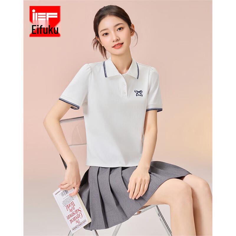 IEF Summer 2026 Korean Style Short Sleeve Top S