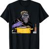 Gorilla Aquarell Cyberpunk Blaupause Vintagekleidung ##97 T-Shirt