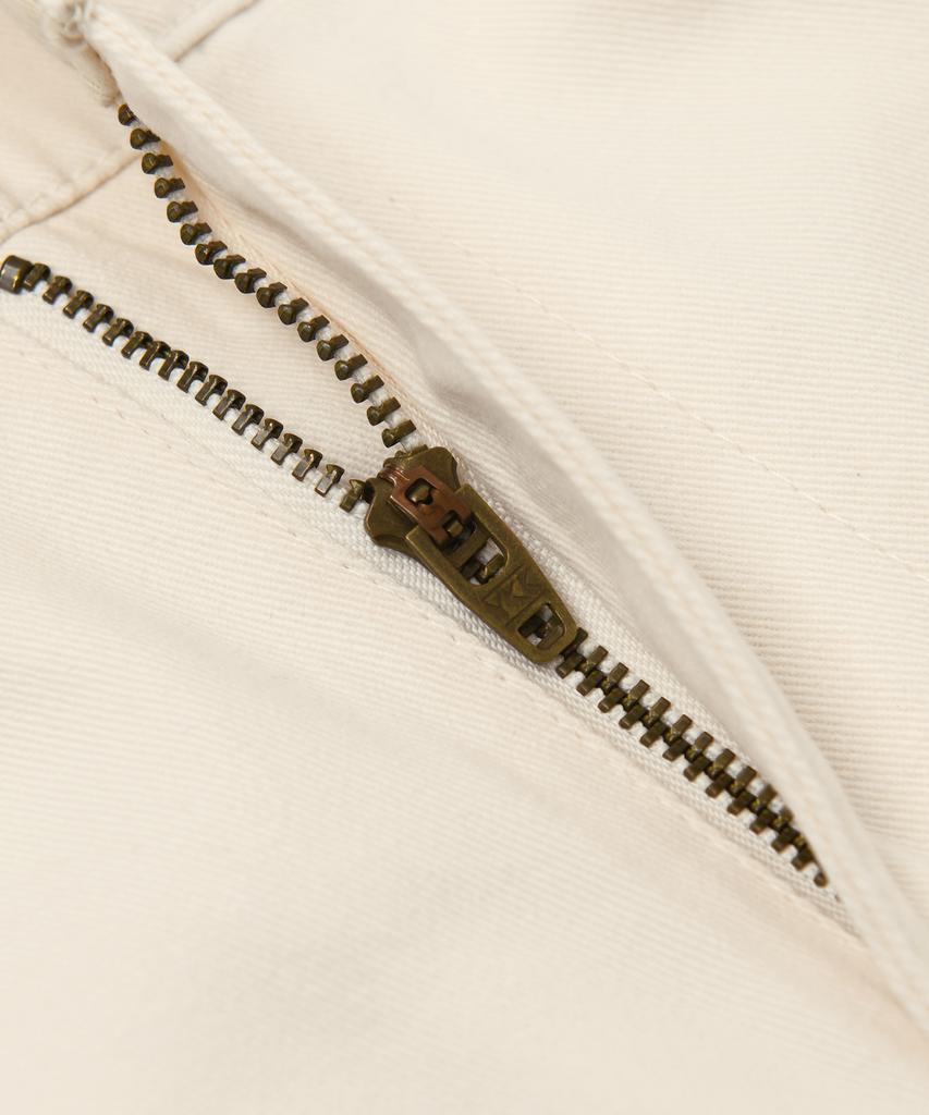 YALE Premium Vintage Coin Pocket Tapered Chino Pants_Cream