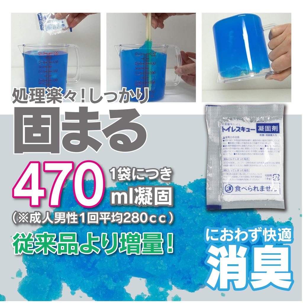 Antibacterial Portable Toilet Toilet Skew pack 10-use FIN-841