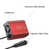 12V į 220V automobilinis maitinimo keitiklis, dvigubas USB greitas įkrovimas, nešiojamas keitiklis, automobilinis keitiklis, modifikuota sinusoidė, ES lizdas, automobilinis adapteris