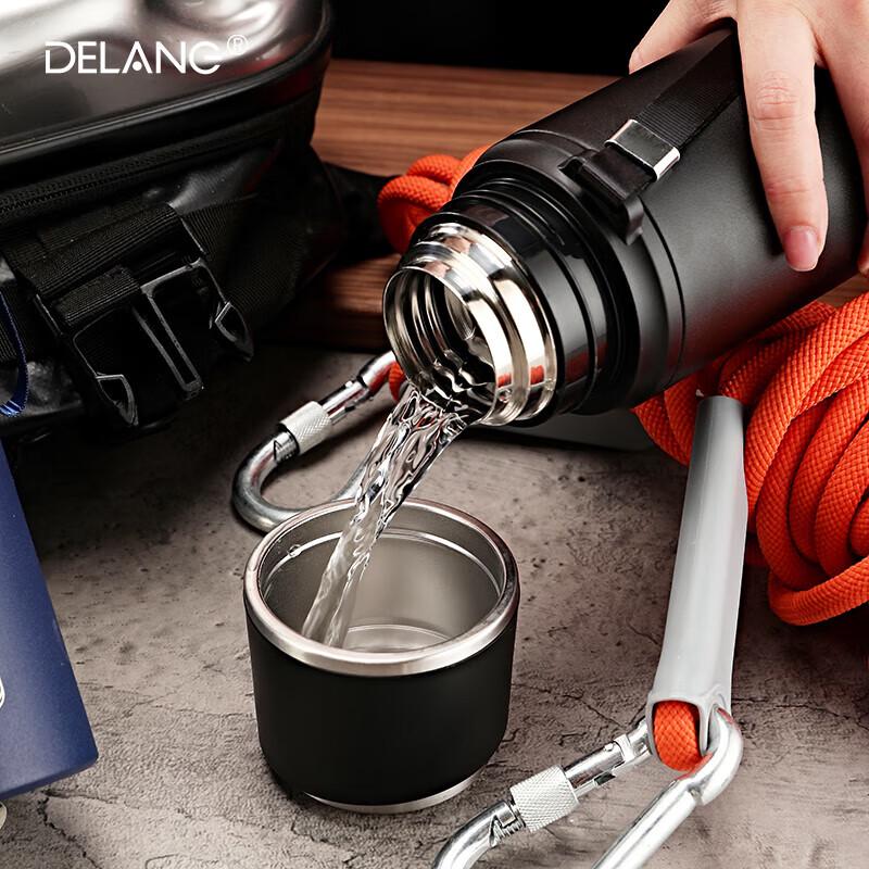Delang 1000ml Large Capacity Insulated Travel Pot