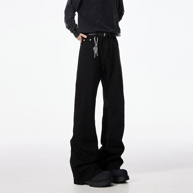 SWAMP AREA Unisex American High Street Micro-Flare Jeans K151