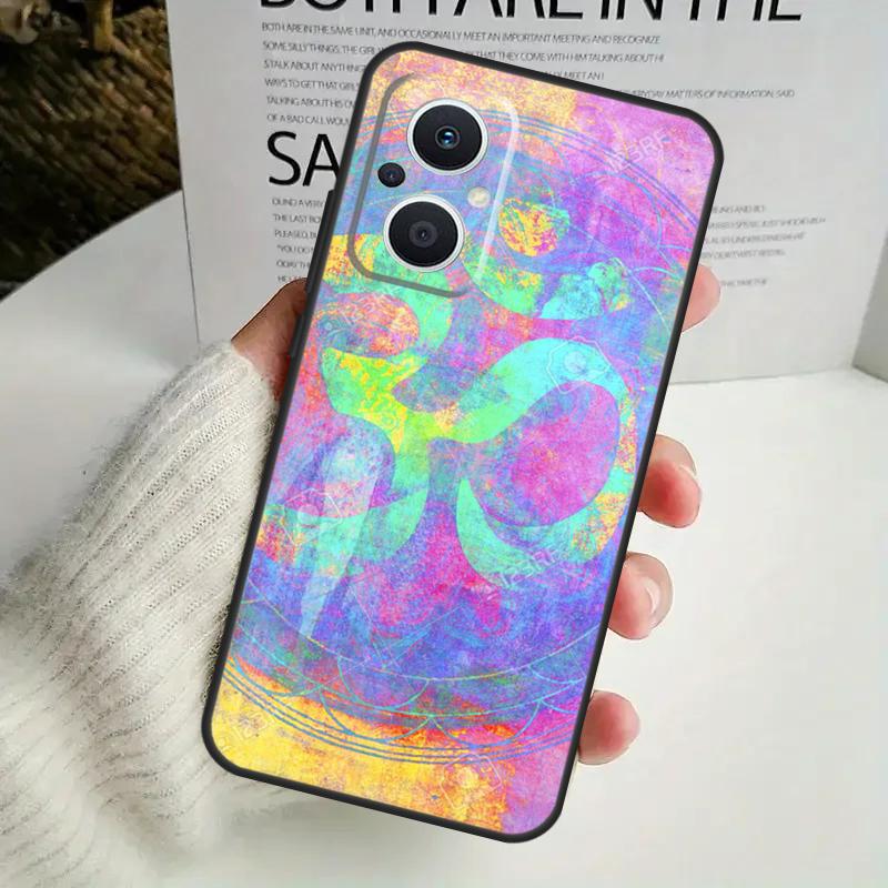 Aum Om Yoga Symbol Fitness Gym Phone Case For OPPO Reno 14F 12F 12 11 13 F 10 Pro 8T 7 8 Lite OPPO Find X9 X8 X6 X5 Pro Cover