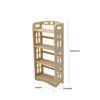 1:12 Dollhouse Miniature Storage Rack Multifunctional Rack Bookcase Furniture Home Model Decor Toy Doll House Accessories