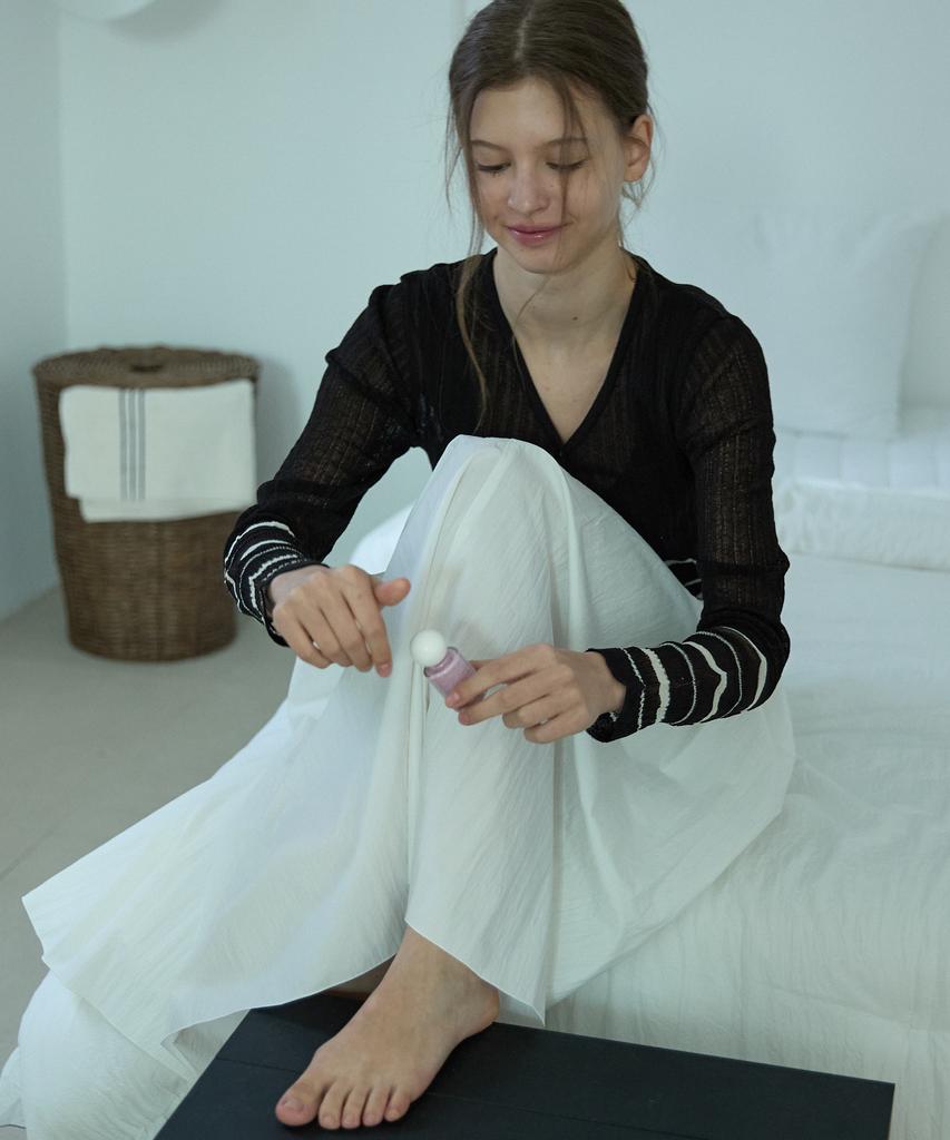 Opeundoeoseutyudio Cn Irregularity Skirt Ivory