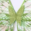 Butterfly Wings & Elf Ears Costume Accessory Set for Adults Kids, Complete Fairy Role Play Set for Masquerade Party & Halloween