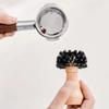 Wooden Handle Portafilter Cleaning Brush Professional Barista Brush  Kitchen Use