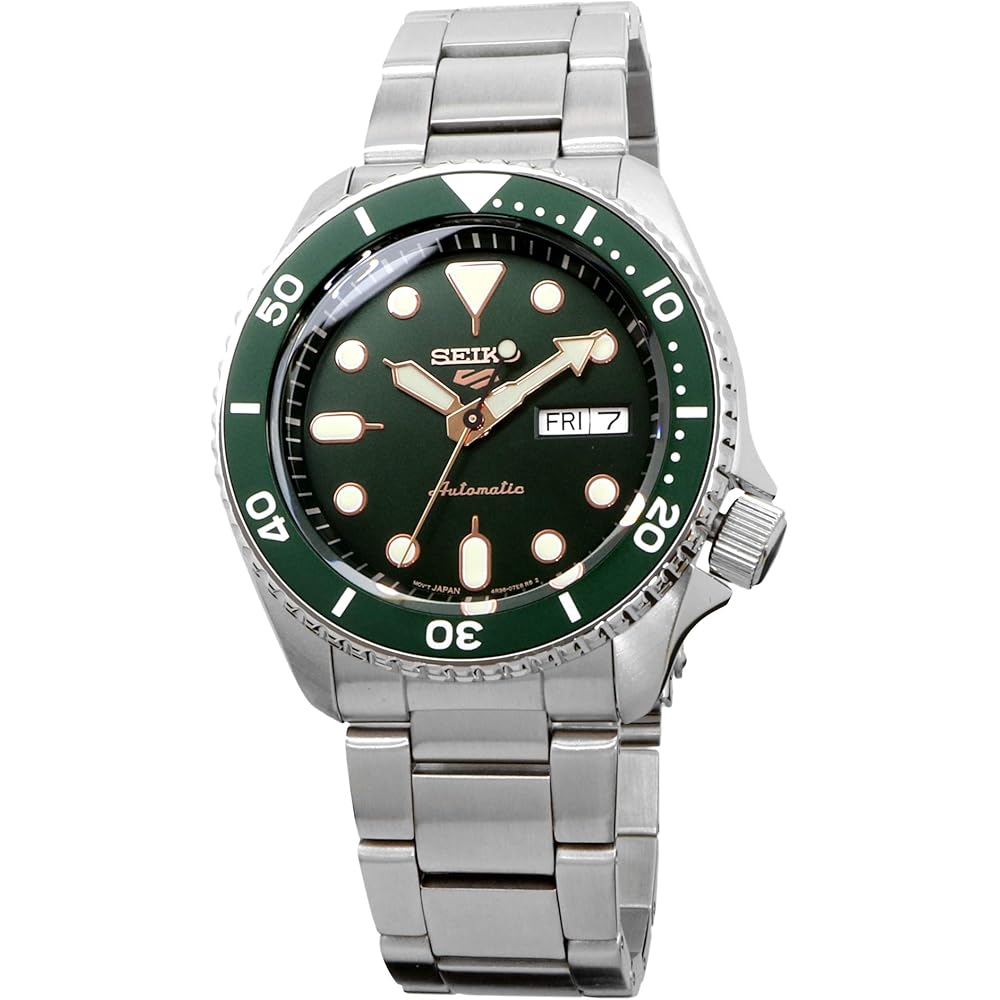 Seiko 5 Sports SKX Automatic Mechanical Watch Men's Green Limited Edition