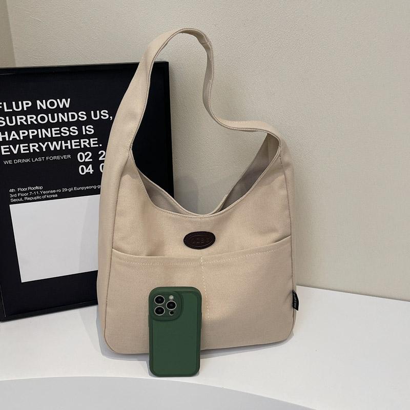 Unterarmtasche Damen Große Kapazität Pendeln Schultertasche Studentenklasse Tragetasche