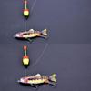 5.12inch Electric Fishing Lure USB Charging Bait 4Section Swimbait Crankbait  Pesca Tackle Vivid Fish