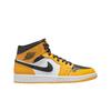 Air 1 Mid Reverse Yellow Toe Heren Sneakers Taxi Wit Zwart 554724-701