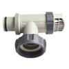 2pcs Tap Connector Replacement For Intex 10747 Large Pool Plunger Valve Assembly Filter Pump Garden Pool Hose T Splitter