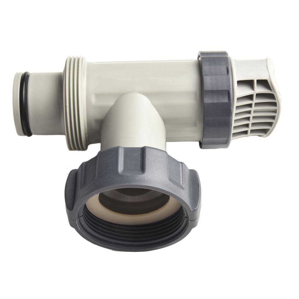 2pcs Tap Connector Replacement For Intex 10747 Large Pool Plunger Valve Assembly Filter Pump Garden Pool Hose T Splitter