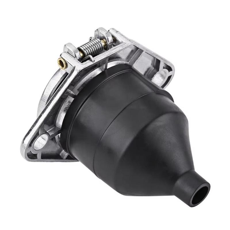 24V 7 Hole Aluminum Socket Quick Install Trailer Power Outlet for Mobile Home Truck & Commercial Vehicle Power Supply