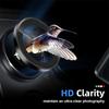 4Pcs/lot Black Metal Ring+Tempered Glass Lens Protector for Xiaomi 14T / 14T Pro  14TPro HD Clear Glass Camera Film