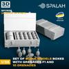 Spallach F1 El Bombaları Kutusu Reçine Kiti SPU17635 1/35 10 adet/Nakliye 2 adet/El Bombaları (Askeri)