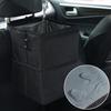 Oxford Cloth Car Storage Bin Waterproof Hanging Garbage Bag Car Trash Can  Car Accessories