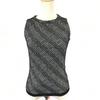 STRAWBERRY-FIELDS Made in Japan Sleeveless Cut and Sew Tank Top Women’s Size S-M Black(USED)