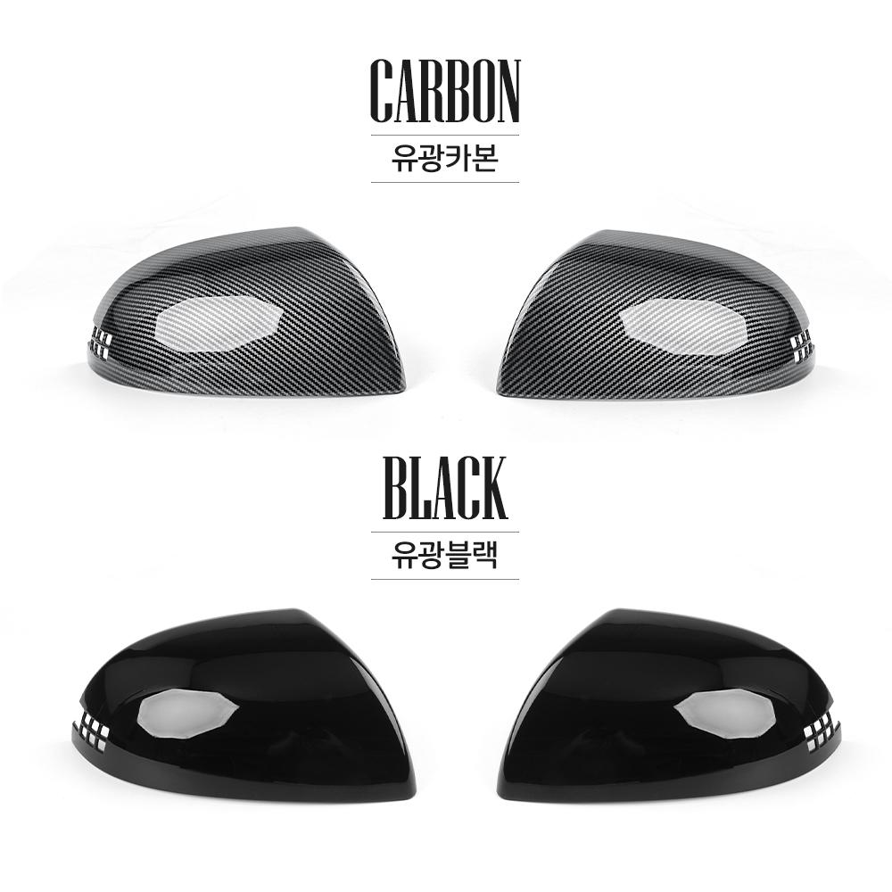 For Hyundai IONIQ 6 2026-2026 Car Tuning Carbon Fiber Car Rearview Mirror Decoration Cover Trim Exterior Accessories