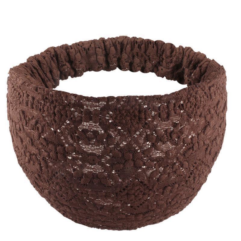 Hollow Flower Headband 1Pcs Girls Wide Side Solid Hair Hoop Party Gift
