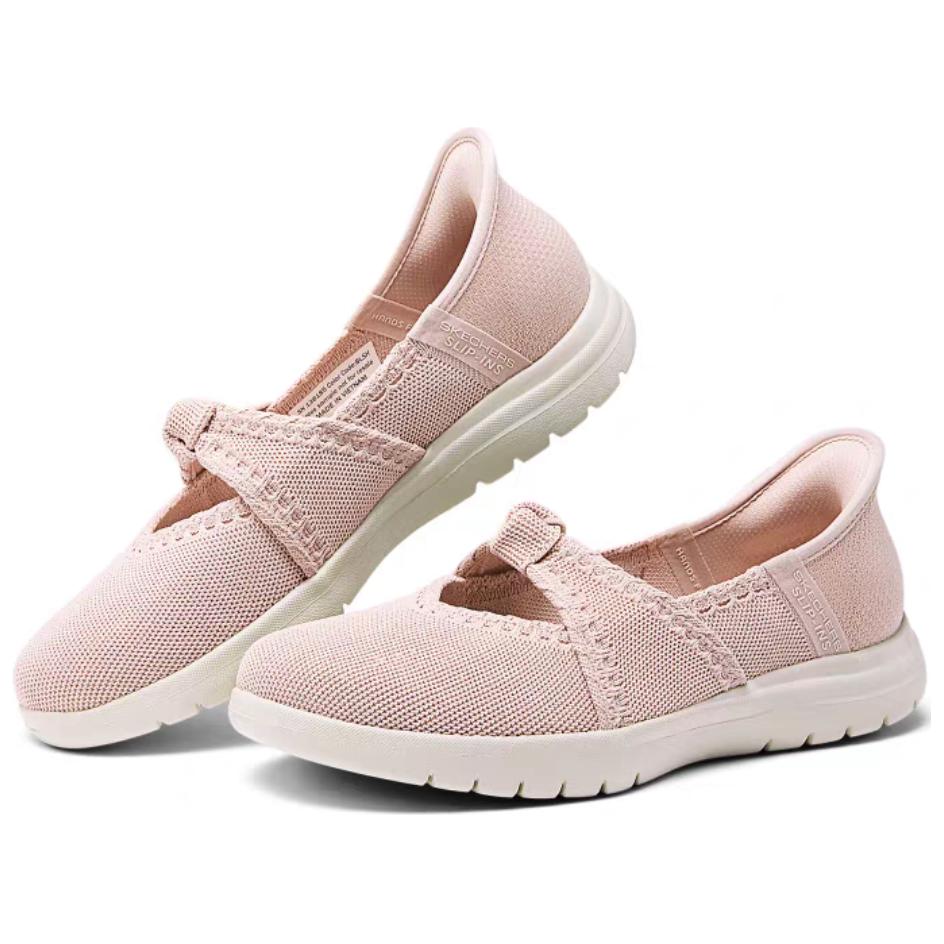Skechers On-The-GO Flex Simple Comfortable Casual Shoes Women Shoes Nude-Pink 138185-BLSH