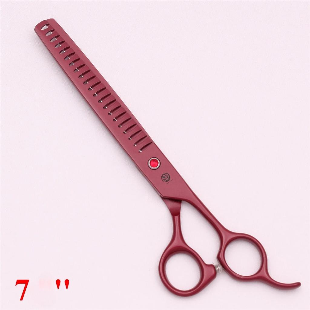 7.5'' מספריים מקצועיות לטיפוח חיות מחמד, מסרק דליל עצמות דג, מלקחיים hemostatic, יפן 440C, סט לכלב חתול Z3088