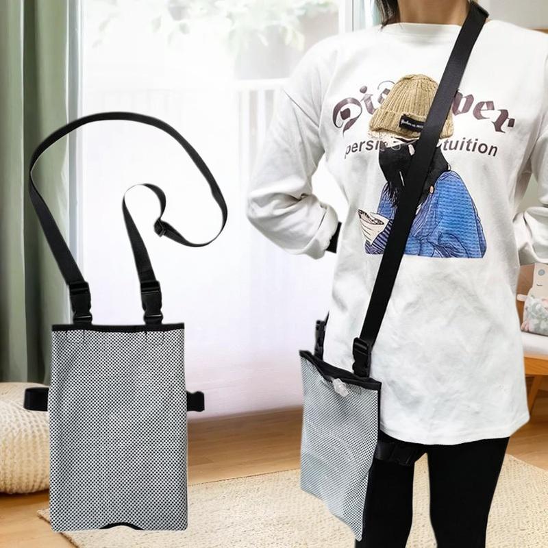 Halter für Urinbeutel mit großer Kapazität Patienten-Urinalbeutel Ältere Drainagebeutel Katheterhalter Atmungsaktives Netz Urinbeutel