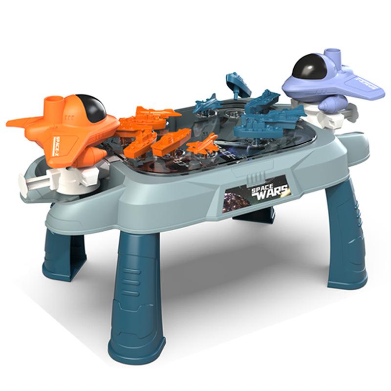 Space Ejection Battle Table Game Children'S Interactive Board Game, Two-Player Battle Pachinko Game Console
