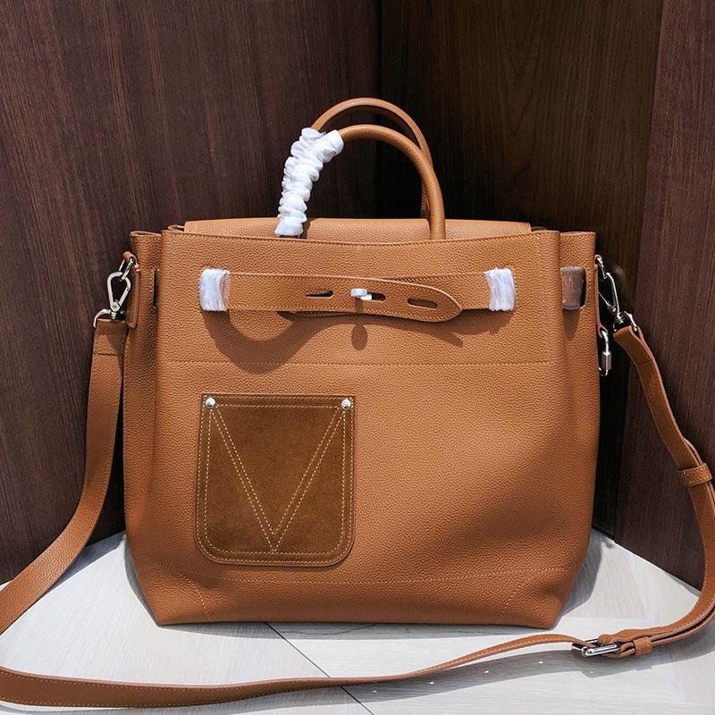 

Premium sense large capacity tote bag new men s handbag fashion versatile shoulder messenger bag 30*13*32cm