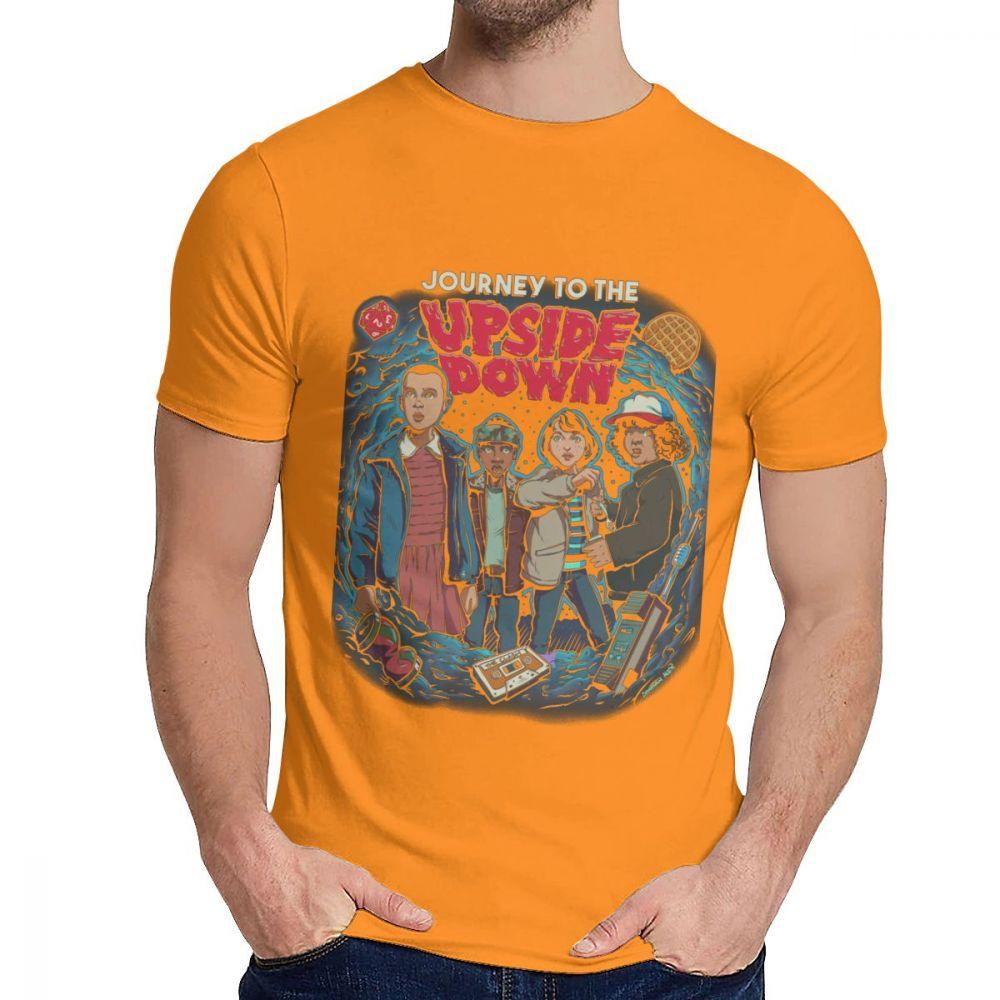 Picture Custom To The Upside Down Tee Unisex Soft Pure Cotton Short Sleeve S 6Xl