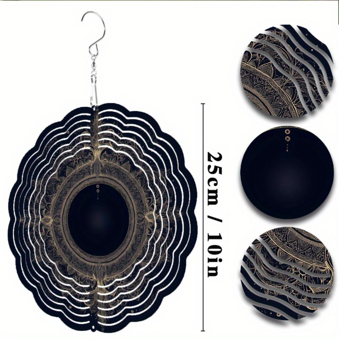 

Металлическая подвесная ветровая скульптура Ретро Рождественское украшение для улицы Сезонная Зимняя тема Сад Прочная Без батареек Ветряной колокольчик 01A