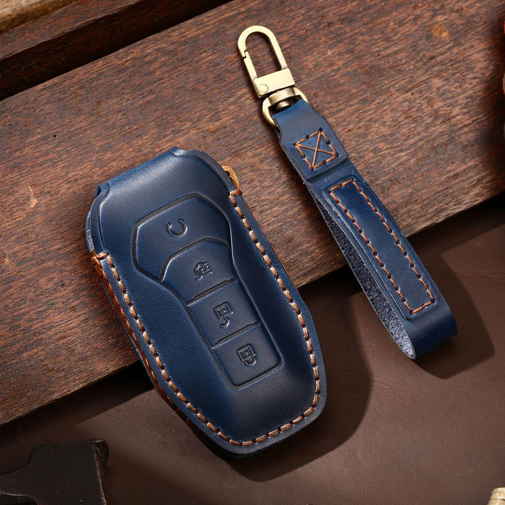 Handmade Car Key Bag for BYD Models: Tang, Song Plus DMI, Dolphin, Han
