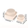 5/20G Empty Plastic Nail Art Cosmetic Square Containers Jar Face Cream Pot Nail Gel Powder Box Makeup Lotion Tool Packaging
