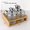Yingbai Plastic Seasoning Dispenser Set