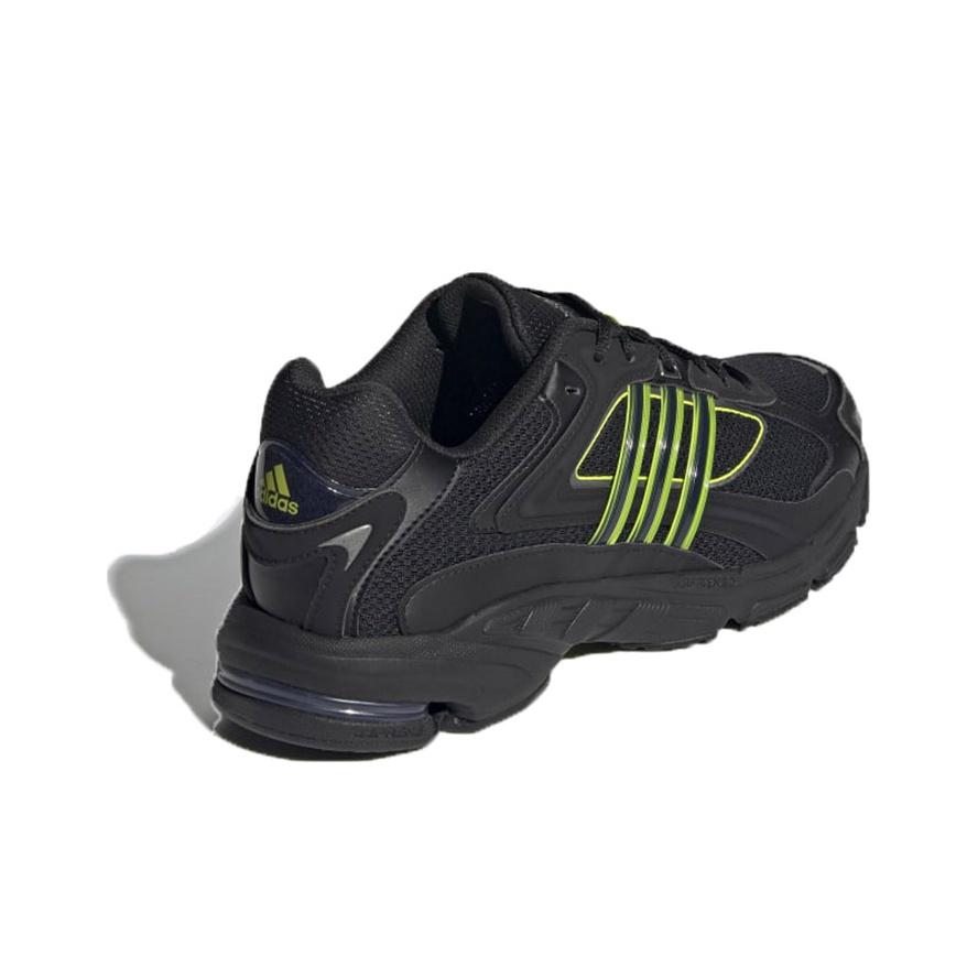 adidas Originals Response Cl Retro Pu Mesh Antiderapante Rezistente la Uzură Ușoare Pantofi de Alergare cu Top Scund Unisex Adidași Negru Verde FX6165
