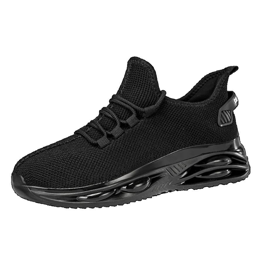 High Quality Spring and Summer New Flat Lightweight Men's Flying Mesh Men's Casual Sports Shoes Breathable Vulcanized Shoes
