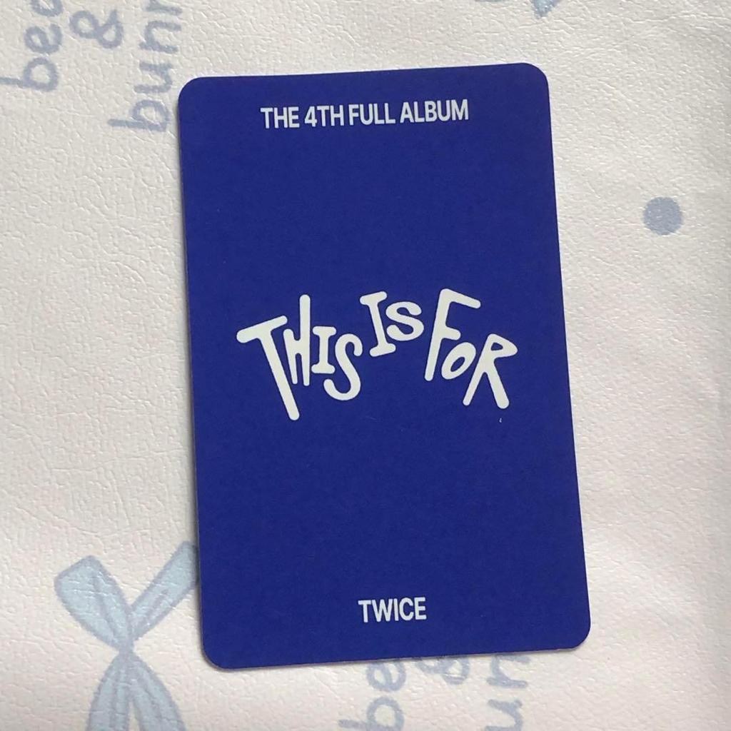 [USED] TWICE Bonus Limited Edition Momo THIS IS FOR Pre-Recorded Trading Card