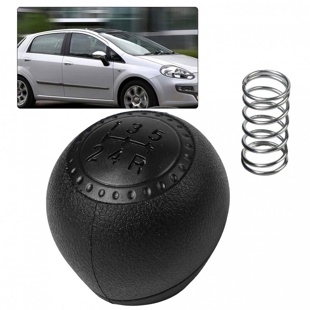 Crafted From Plastic And Metal 5 Speed Gear Knob Gear Shifting
