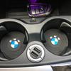 2025 Caldo 2 pezzi 7CM Pad in Silicone Tappetino Antiscivolo per Auto Sottobicchiere per Acqua Per BMW M E39 E36 E60 E90 E3A4 E46 F30 F10 F20 X1 X3 X5 E53 auto s