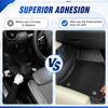20PCS Car Floor Mat Retainer,Strong Hook and Loop Car Mat Grippers Secure Items to Stop Sliding,Self-Adhesive Hidden Cars Floor Mats Clips for Auto
