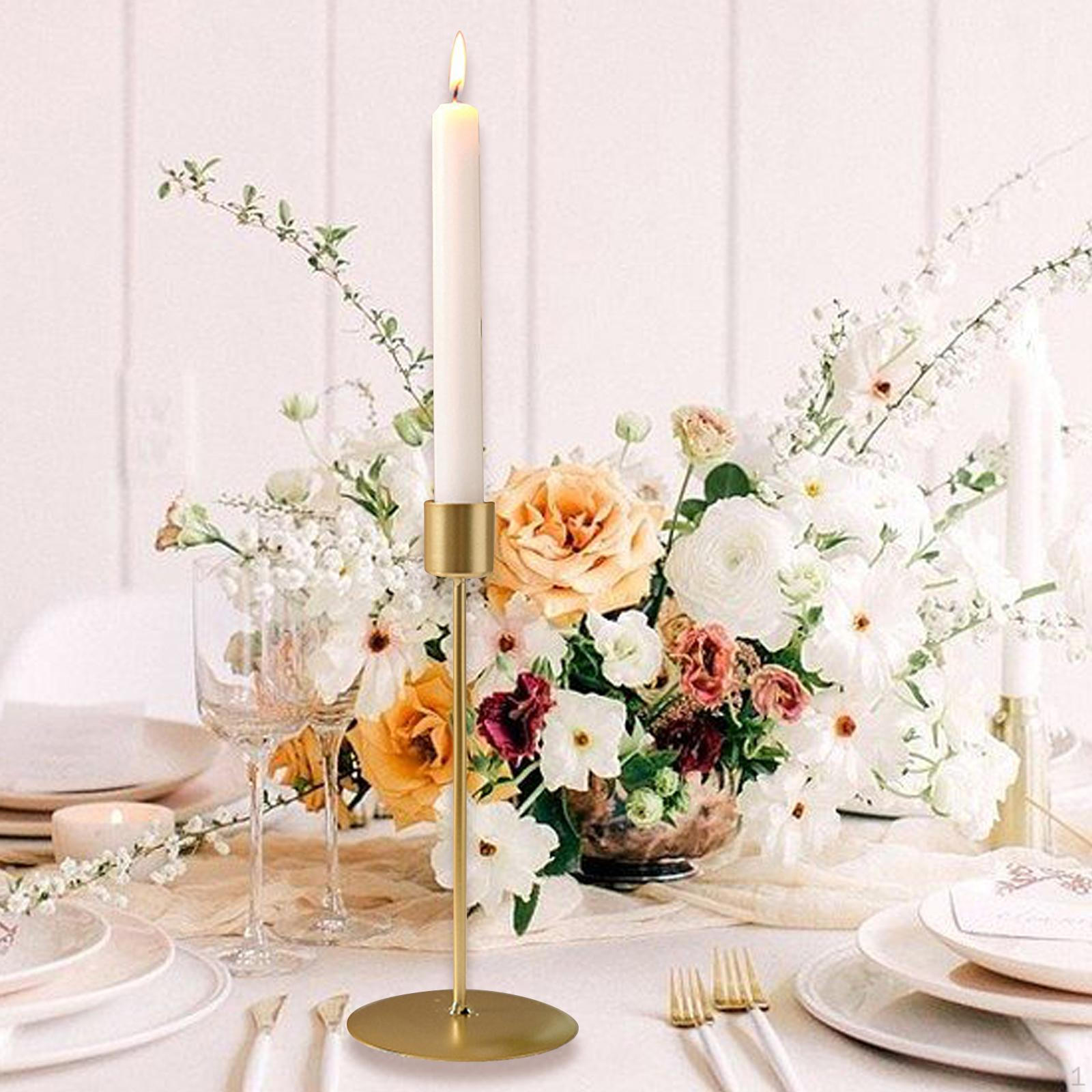 

Набор держателей для свечей-столбов - стильное дополнение к домашнему декору Gold L