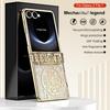 Case for Samsung Galaxy Z Flip7 6 5 4 Casing with Hinge Protection PC Slim Shockproof Full Body Drop Protective Cover