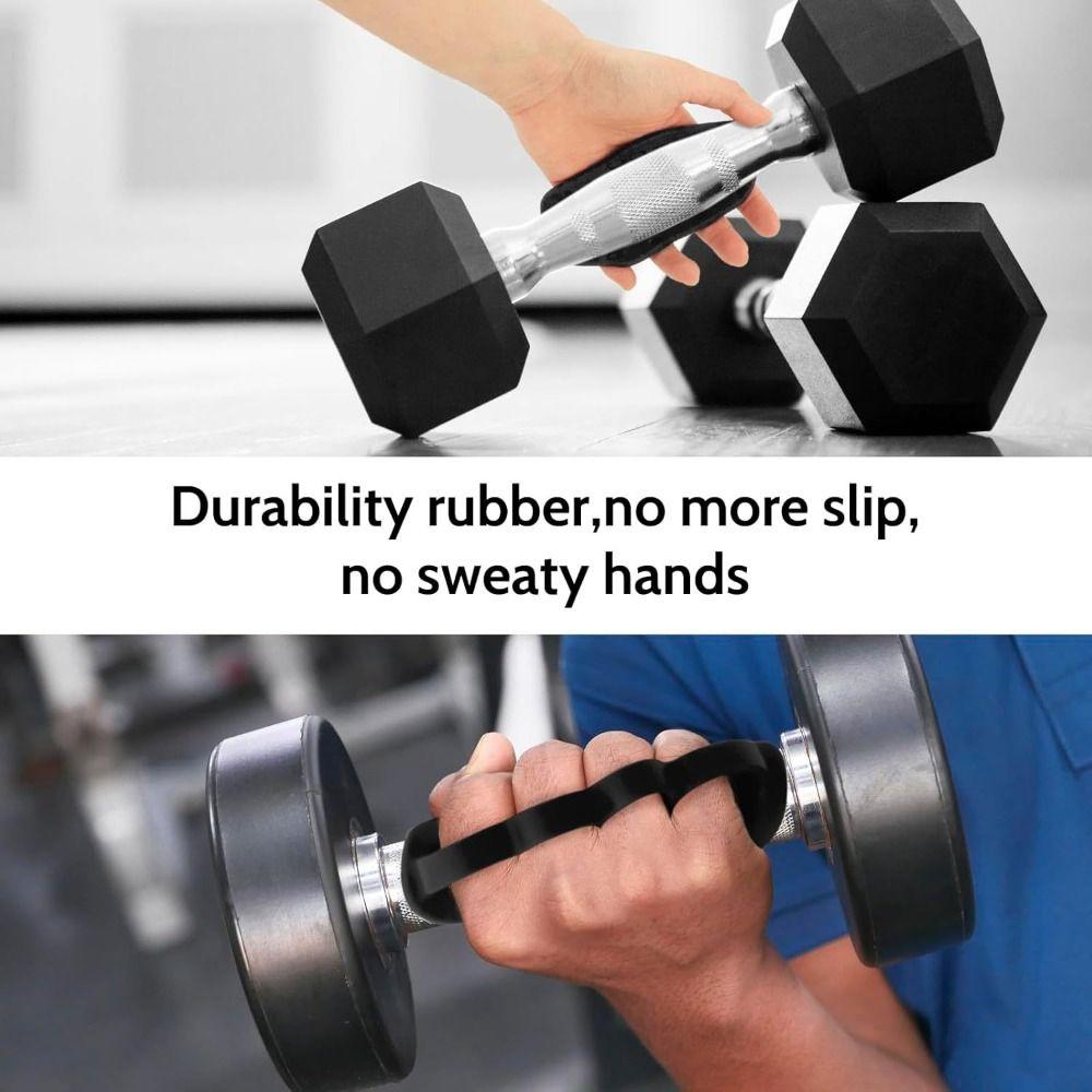 No Sweaty Grip Strengthener Soft Workout Grips New Finger Expander for Dumbbell Lifting