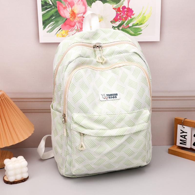 

Школьный рюкзак для девочек-подростков большой вместимости, нишевый дизайн для старшеклассниц, рюкзак для женщин, новый простой и модный рюкзак