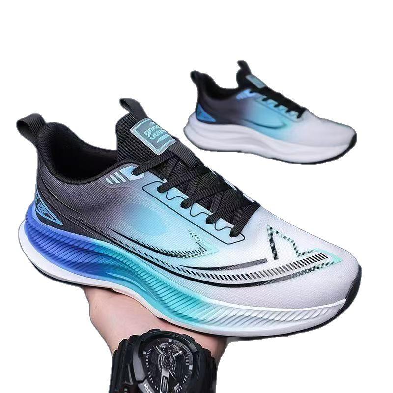 Spring and Summer Trend Non-slip Shock-absorbing Running Shoes Male Teenager Versatile Leisure Sports Running