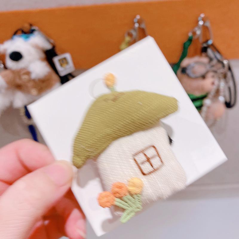 Urocze materiałowe grzybki spinki do włosów dla dzieci dziewczynek klips do włosów opaska spinki akcesoria wsuwka nakrycie głowy ozdoba głowy