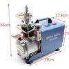 110V 30MPa Electric Air Compressor Pump, 110V 300Bar 4500PSI High-Pressure Two-Stage Compression Separator