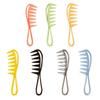 Muticolor Barber Men Oil Combs Wide Tooth Hairdressing Comb Massage Shark Plastic Comb Hair Clipper Curling Salon Home Accessory