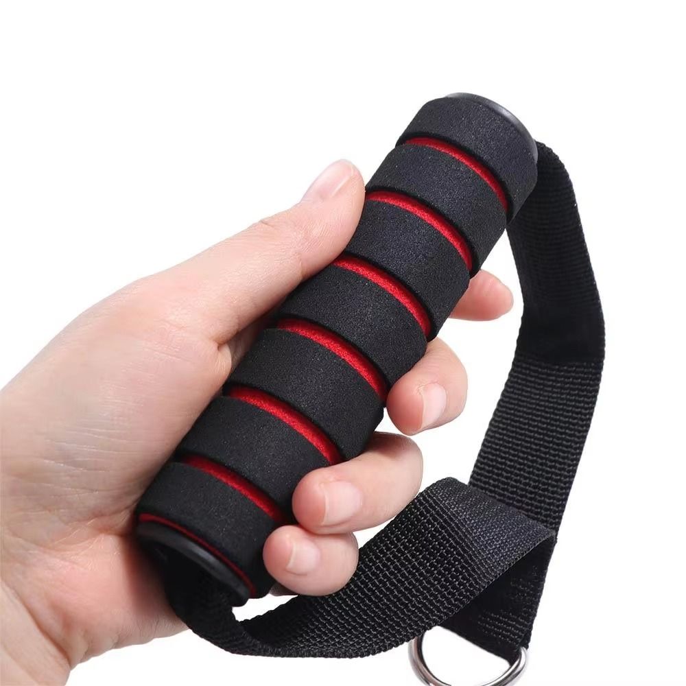 Heavy Duty Fitness Puller Metal Gym Handles Grip for Yoga Fitness Exercise Power Bands
